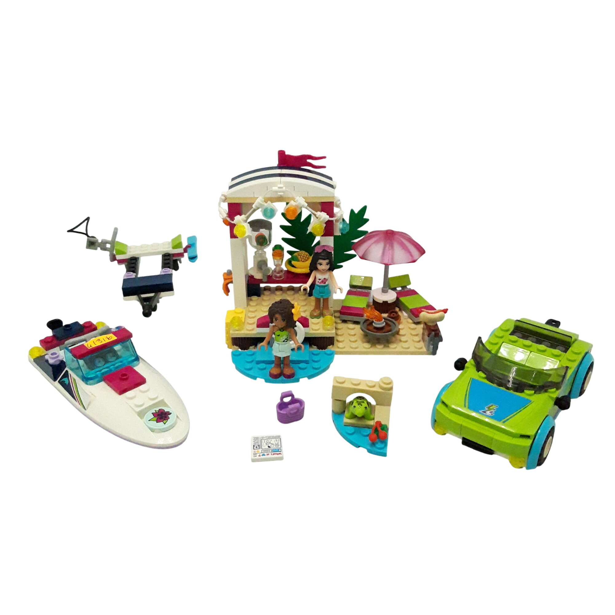 Acheter Lego Friends 41316 'Le transporteur de Hors-Bord d'Andréa' année 2017 Bon état - 13,00 € Lego Friends 41316 'Le transporteur de Hors-Bord d'Andréa' année 2017 Bon état - reconditionné disponible sur Label Emmaüs